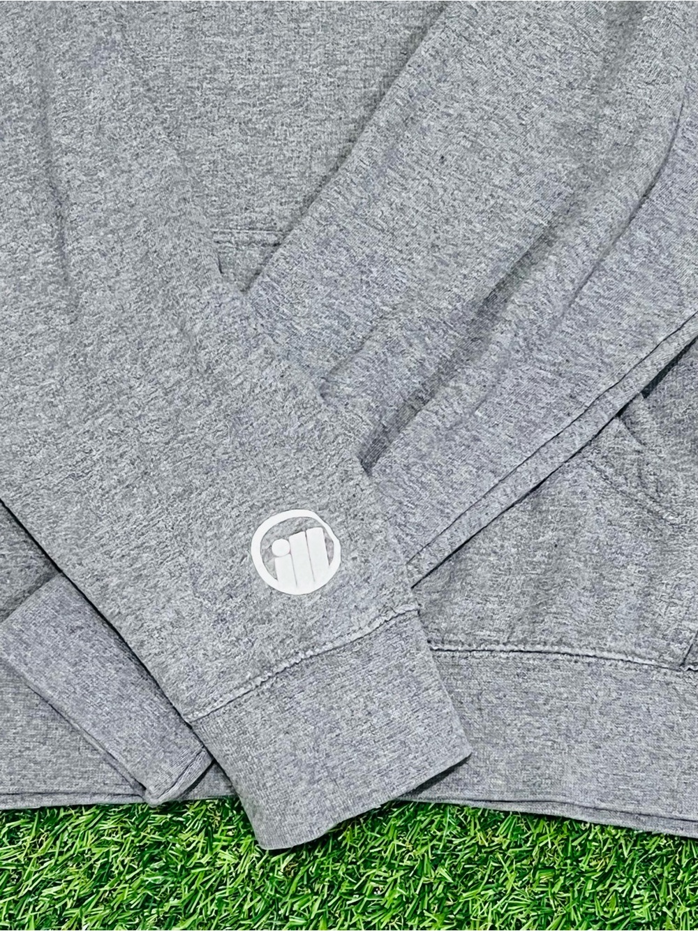Illest Gray Pullover Hoodie Mens Streetwear Box Logo Size Large💎 - Picture 5 of 7